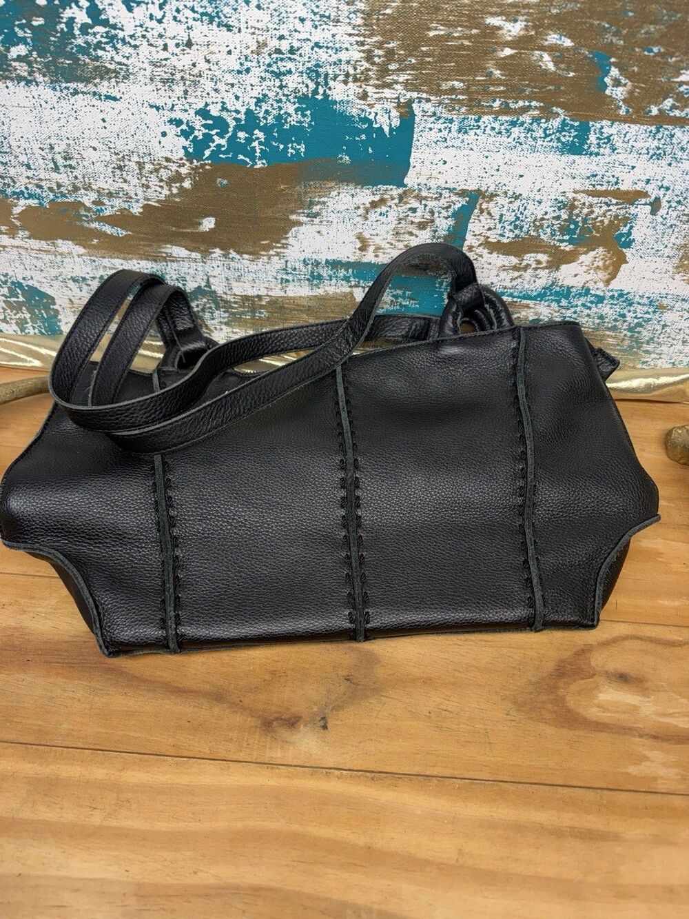 The Sak Los Feliz Satchel Tote - Leather - Black